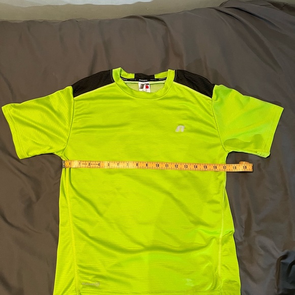 Russell Athletic Men's Performance T-Shirt Kid's XL (14-16) (Men's S) Lime Green - Picture 7 of 8